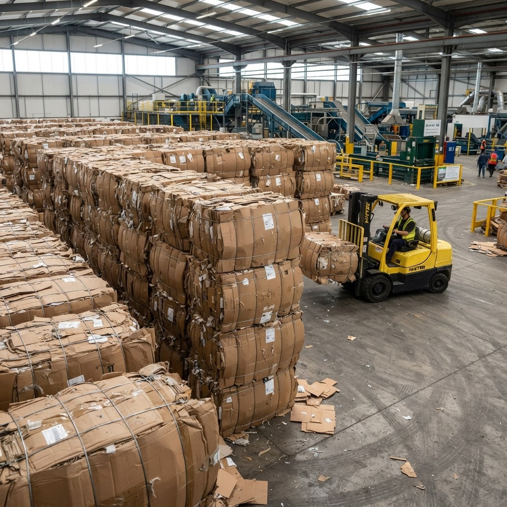 Cardboard Bales